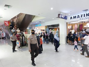 Amankan Idul Fitri 1443 H, Polda NTB Awasi Pusat Keramaian