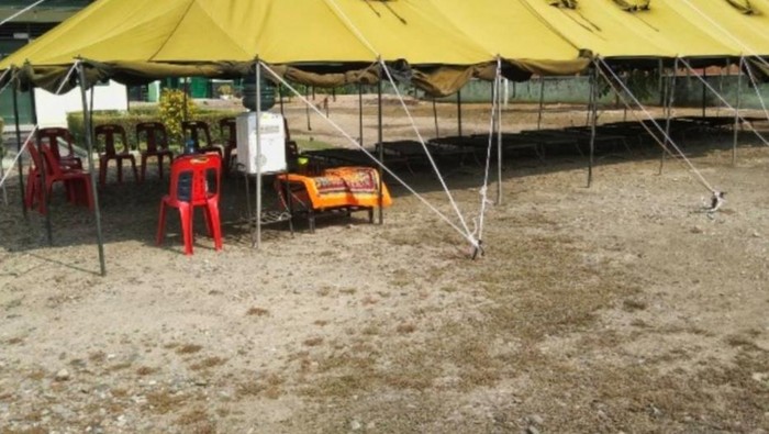 Rest Area di Makoramil Aek Natas, Labura