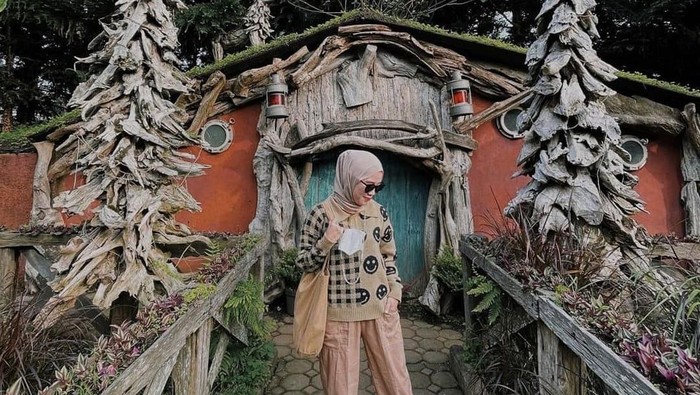 Salah satu spot favorit di Farmhouse Lembang.