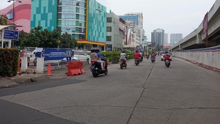 Suasana di Bekasi H-1 Lebaran (Fakhri-detikcom)