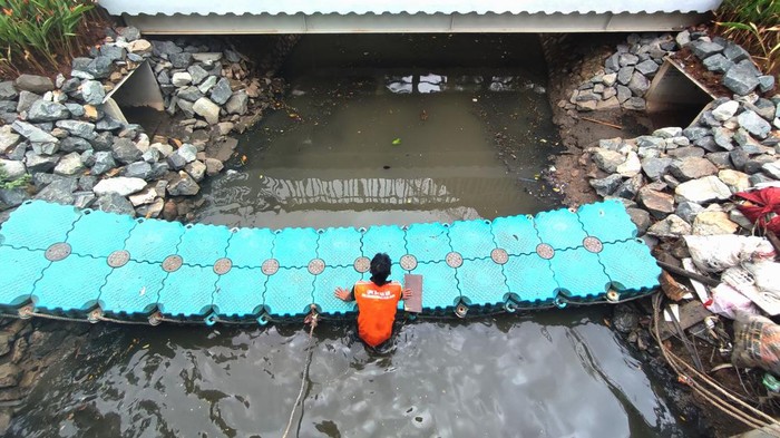 Suasana di Tebet Eco Park pada Minggu, 1 Mei 2022.