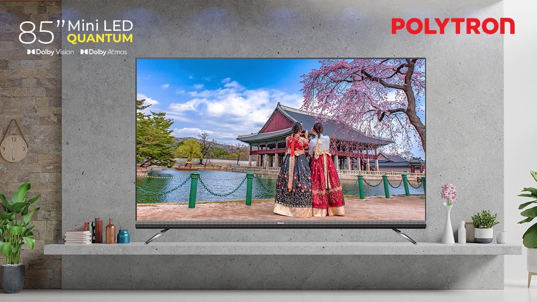 Polytron Mini LED Quantum 85 Inch