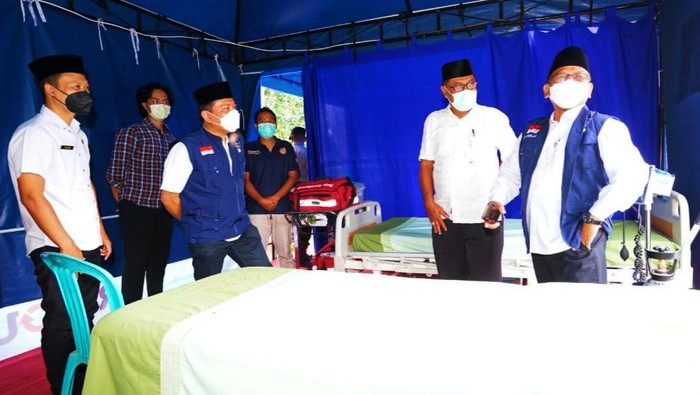 Wabup Banyuwangi Sugirah cek pospam lebaran 2022
