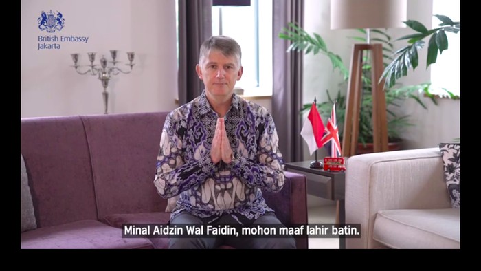 Dubes Inggris Ucapkan Selamat Lebaran