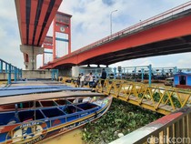 Jembatan Ampera Ditutup 3 Jam Saat Malam Pergantian Tahun Baru