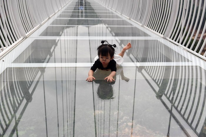 Jembatan kaca terpanjang di dunia di Vietnam