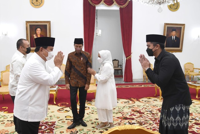 Potret Silaturahmi Keluarga Jokowi dan Prabowo Ditemani Didit