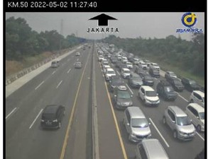Lalin Macet, Contraflow Diberlakukan Mulai Km 47 Tol Jakarta Arah Cikampek