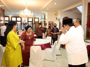 Prabowo Bertemu Megawati Saat Lebaran, Pilpres Tak Jadi Isi Obrolan