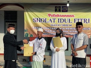 Ratusan Narapidana Dewasa-Anak di Lapas Lamongan Dapat Remisi Lebaran