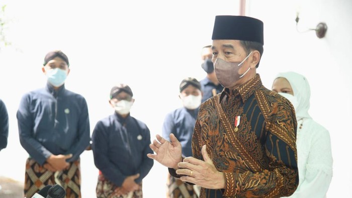 Presiden Joko Widodo (Jokowi) dan Sultan Hamengkubuwono X