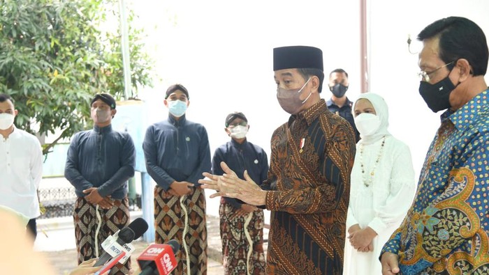 Presiden Joko Widodo (Jokowi) dan Sultan Hamengkubuwono X