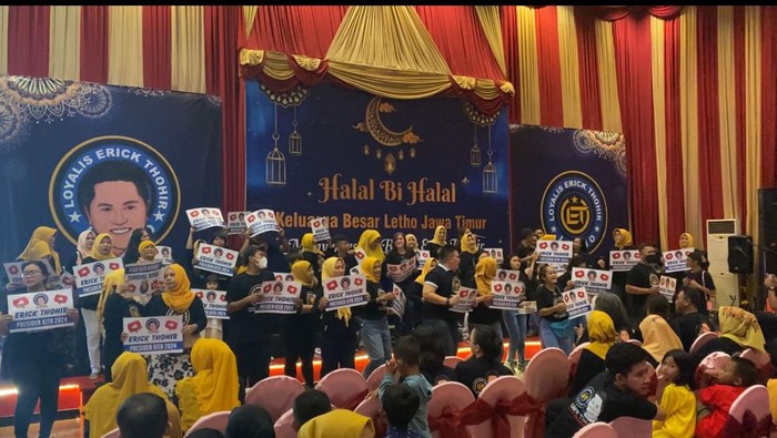 relawan Erick Thohir di surabaya