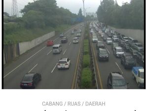 Hari Pertama Lebaran, Tol JORR Macet Parah di Sejumlah Titik