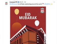 Selamat lebaran klub bola