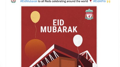 Liverpool Hingga MU Kompak Ucapkan Selamat Lebaran