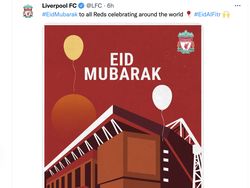 Liverpool Hingga MU Kompak Ucapkan Selamat Lebaran