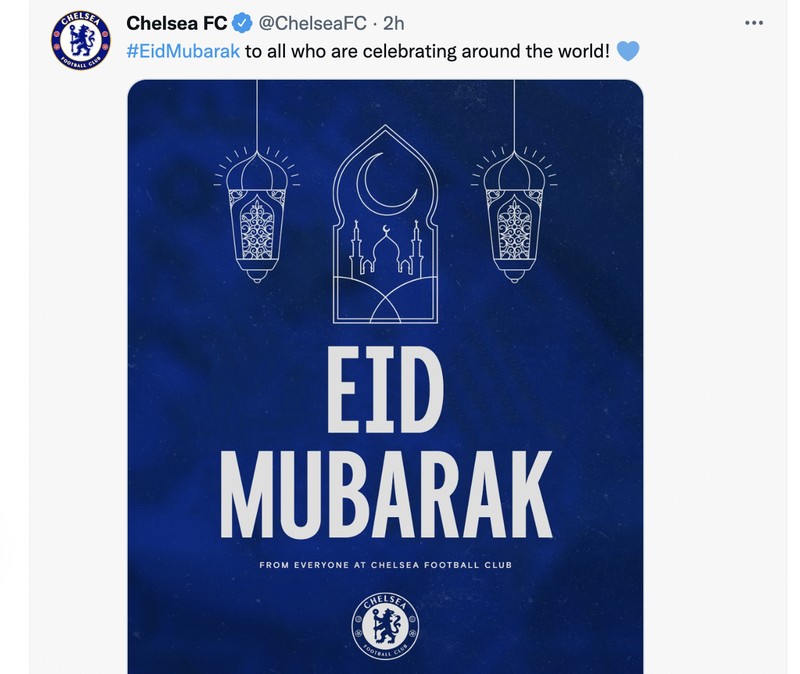 Selamat lebaran klub bola