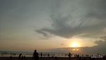 Suasana di Pantai Petitenget Seminyak Bali