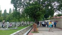 Taman Makam Pahlawan Kalibata Jaksel Ramai Peziarah Di Hari Lebaran