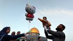 Suka Cita Anak-anak Palestina Rayakan Idul Fitri di Yerusalem
