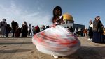 Suka Cita Anak-anak Palestina Rayakan Idul Fitri di Yerusalem