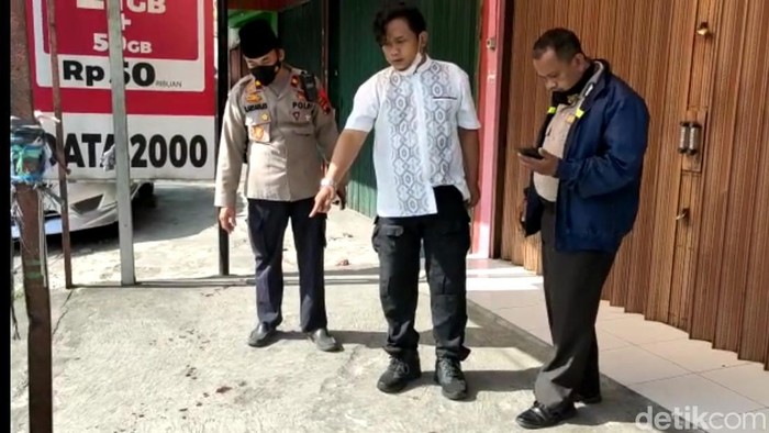 TKP penusukan abg di Tembalang, Semarang, Senin (2/5/2022)
