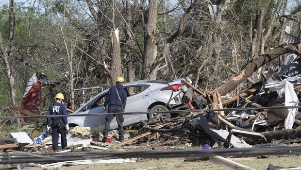 Tornado terjang Kansas Amerika Serikat