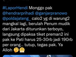 Viral! Penumpang Dimintai Calo Rp 190 Ribu untuk Tiket Bus Semarang-Pati