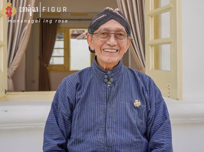 Abdi Dalem Pengulon Keraton Jogja, Kanjeng Raden Tumenggung (KRT) Zhuban Hadiningrat. Foto diunggah Selasa (3/5/2022).