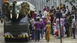 Antusias Warga Kunjungi Taman Margasatwa Ragunan