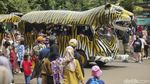 Antusias Warga Kunjungi Taman Margasatwa Ragunan