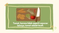 Ingat detikers! Tomat termasuk ke dalam jenis buah-buahan bukan sayuran. (Foto: Tasya Kania Azzahra/detikHealth)