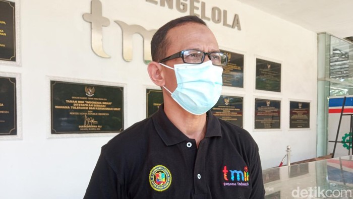 Direktur Eksekutif TMII, I Gusti Putu Ngurah Sedana (Fakhri/detikcom)
