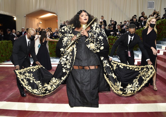 Lizzo attends The Metropolitan Museum of Arts Costume Institute benefit gala celebrating the opening of the 