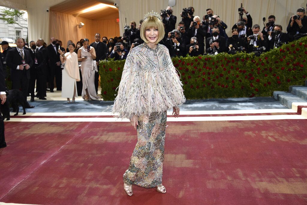 Anna Wintour attends The Metropolitan Museum of Art's Costume Institute benefit gala celebrating the opening of the 