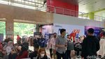 Lebaran Kedua, Stasiun Gambir Masih Dipadati Pemudik