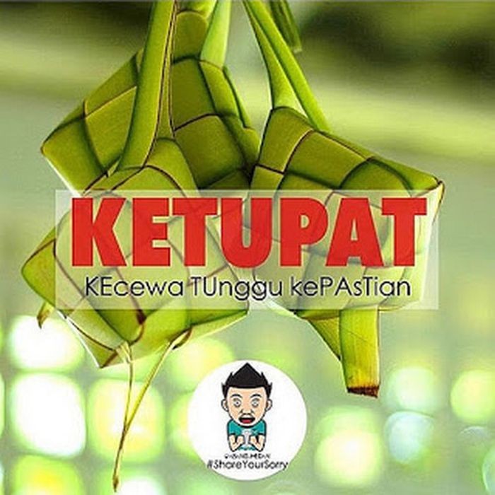Meme Ketupat, Opor Ayam, dan Rendang