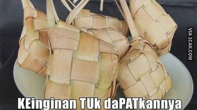 10 Meme Ketupat dan Opor Ayam yang Kocak Ini Bikin Ngakak