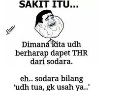 10 Meme Lebaran Nggak Dapet THR, Yang Sabar Bos!