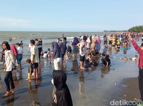Objek wisata Pantai Alam Indah (PAI), Selasa (3/5/2022).