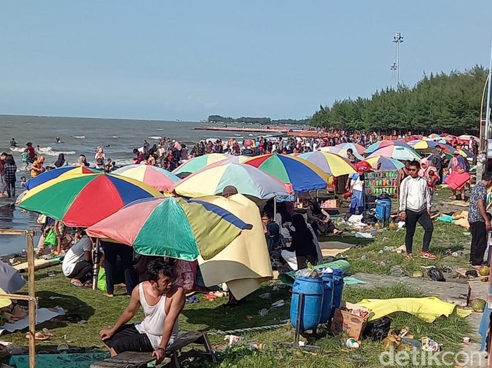 Objek wisata Pantai Alam Indah (PAI), Selasa (3/5/2022).