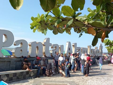Objek wisata Pantai Alam Indah (PAI), Selasa (3/5/2022).
