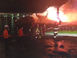 Polisi: 45 Kapal Terbakar di Pelabuhan Cilacap, Kerugian Rp 130 M