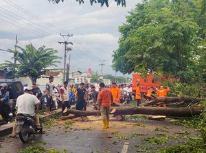 Puluhan Rumah di Binjai Rusak Diterjang Puting Beliung