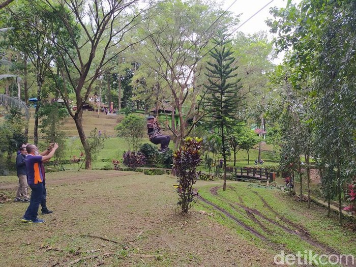 Taman Kyai Langgeng Kota Magelang, Selasa (3/5/2022).