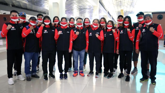 Tim Indonesia sudah terbang ke Bangkok, Thailand, untuk mengikuti kejuaraan beregu Thomas & Uber Cup. Mereka berangkat pada Selasa 3 Mei 2022.