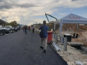 Macet Parah, Tol Pekanbaru-Bangkinang Sempat Tutup Sementara