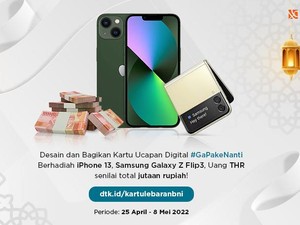 Mau Dapat Samsung Z Flip-iPhone 13? Ikut Kompetisi BNI Greetings Card!