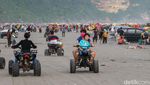 Begini Ramainya Pantai Parangtritis Bantul Saat Libur Lebaran